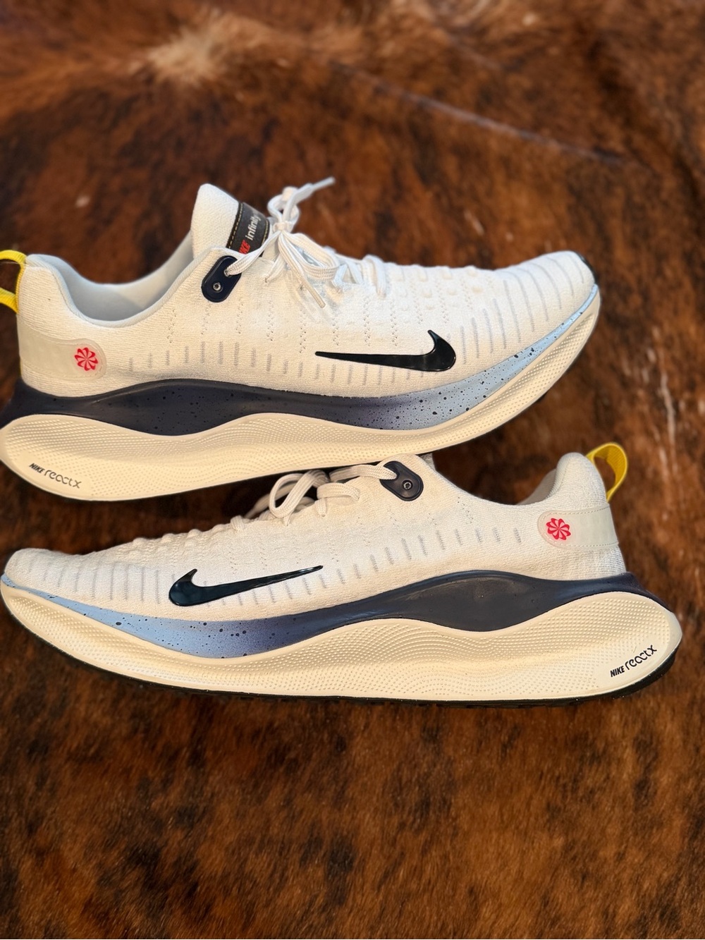 Nike React Infinity Run 4 Running Shoes Sneakers White/Black HJ9071-100 US 13